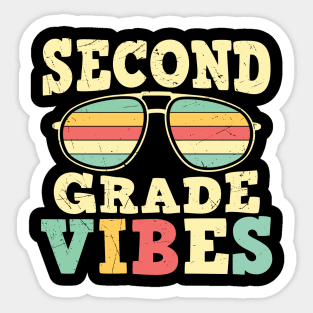 Second-grade-Vibes Sticker